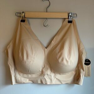 Truekind Everyday Comfort V-Neck Bralette